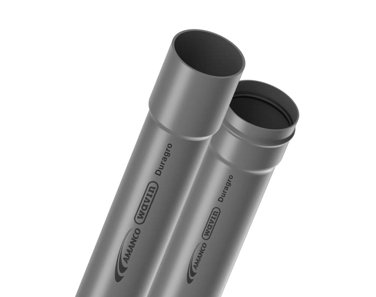 Tubería PVC junta pegada