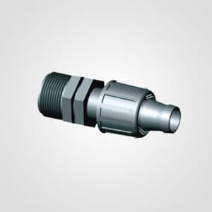 Adaptador macho para cinta